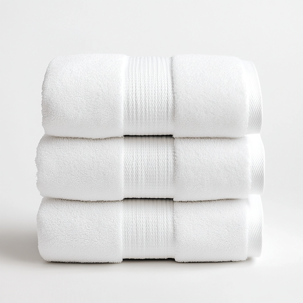Quivgb Luxury 800 GSM Turkish Cotton Bath Towel Set (3-Piece)
