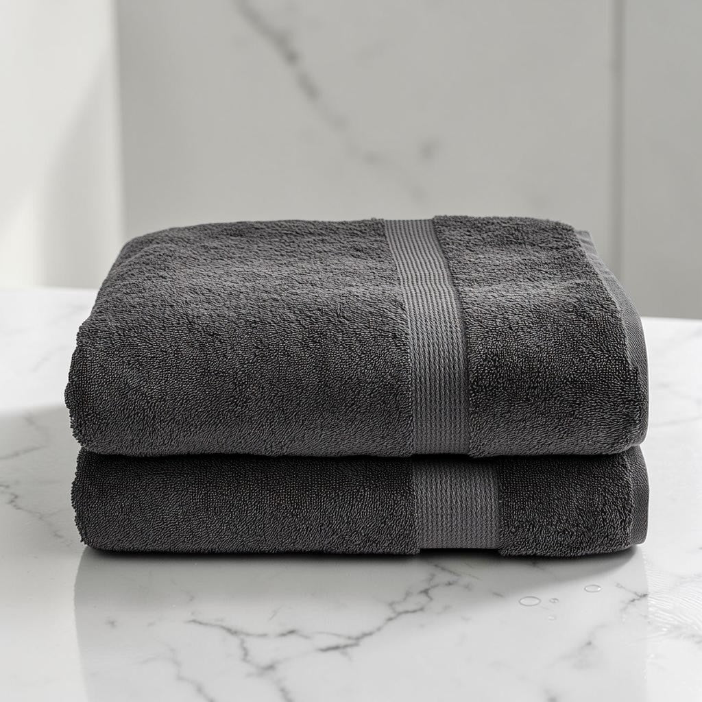 Quivgb Quick-Dry Honeycomb Waffle Bath Towel